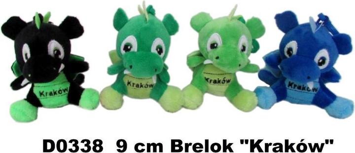 Actual product image Sunday Bikes Drachen-Schlüsselanhänger „Krakau“ 9cm MIX