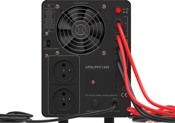 Produktbild GreenCell UPSLPPC1200 (2000 VA, 1200 W, Line-Interaktiv USV)