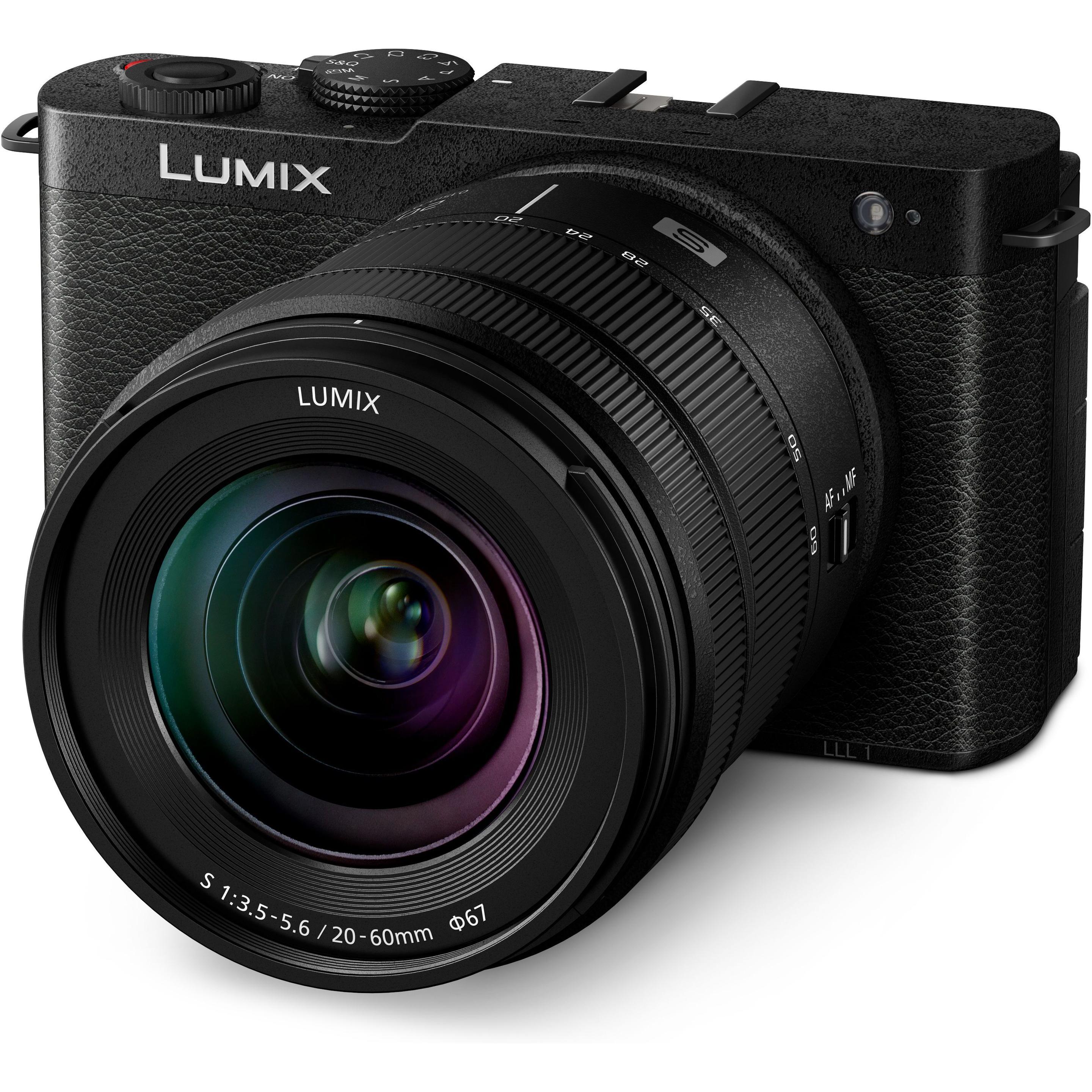 Panasonic Lumix S9 Kit (20 - 60 mm, 24.20 Mpx, Vollformat), Kamera, Schwarz