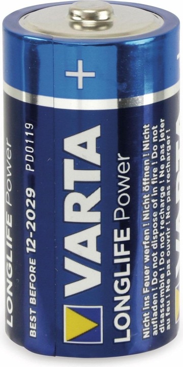 Actual product image Varta Longlife Power (1 pcs., C, 7800 mAh)