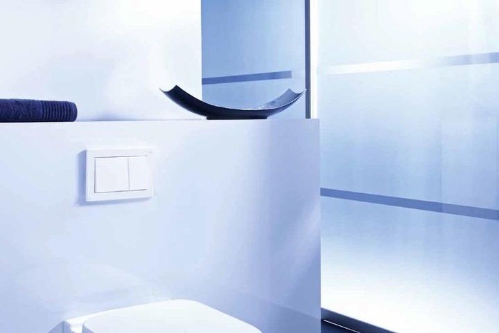 Produktbild TECE Base WC-Betätigungsplatte für Zweimengentechnik chrom glänzend