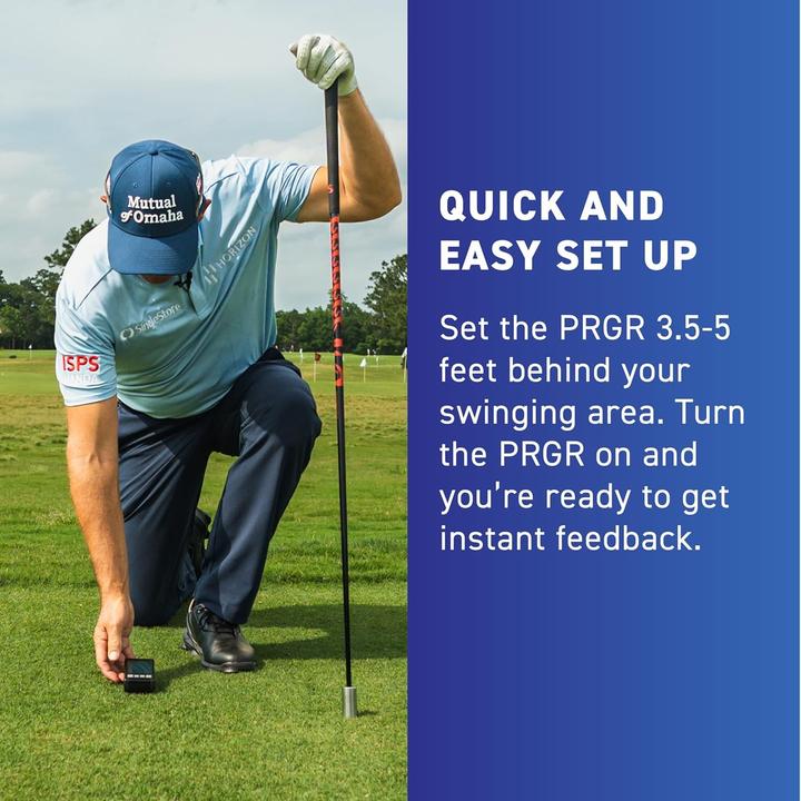 Actual product image Prgr Draagbare Golf Launch Monitor