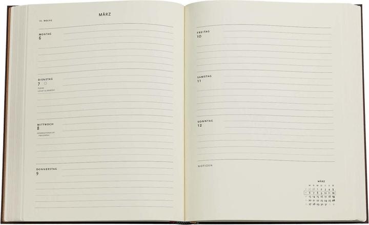 Image du produit Paperblanks PAPERBLAN Agenda Birnengarten Ultra 2026 DD0642-9 1W/2S HOR Ultra HC DE 18x23cm (1 semaine / 2 pages)