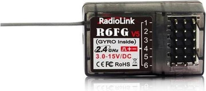 Produktbild RadioLink Empfänger R6FG mit Gyro 6-Kanal, Einsatzbereich