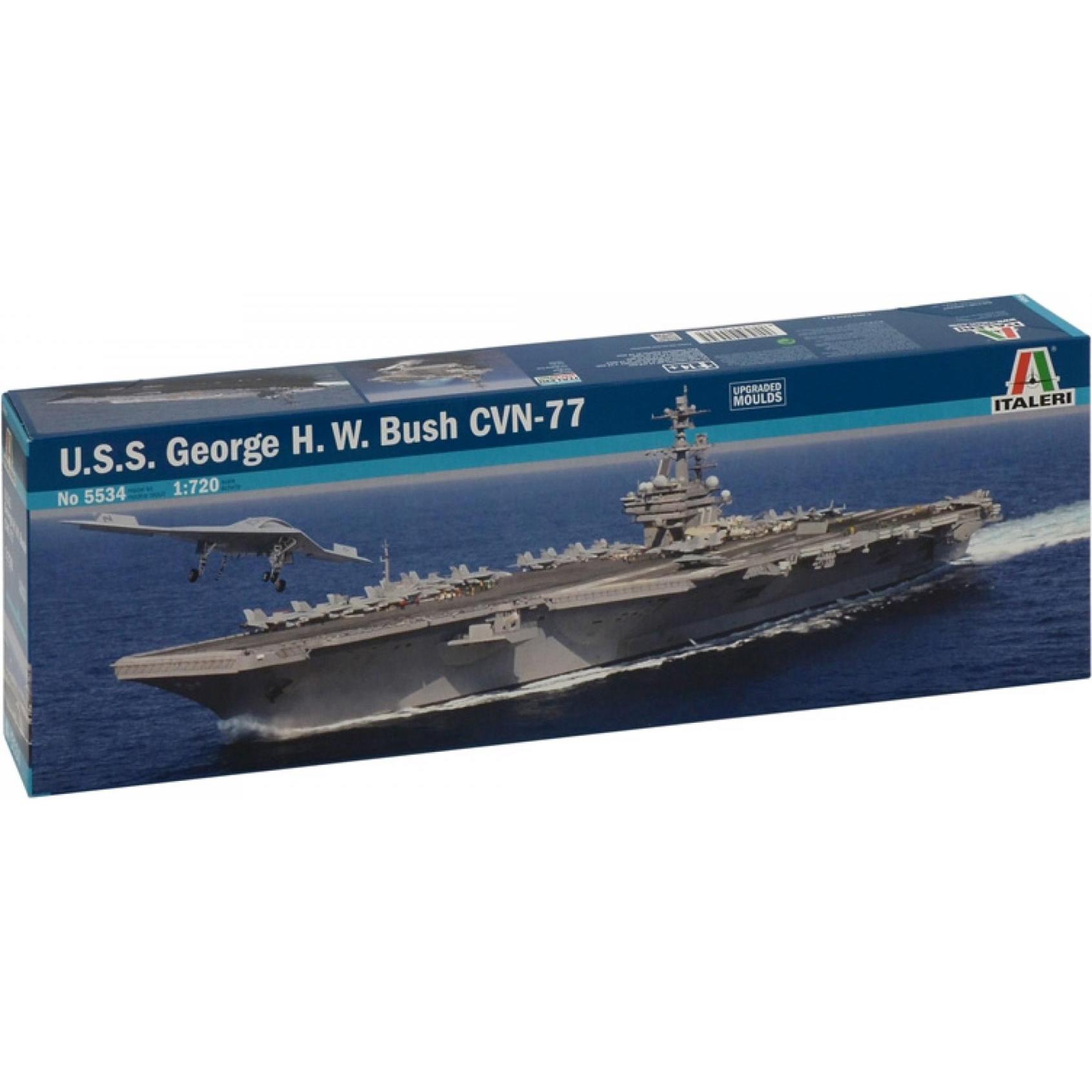 Italeri U.S.S. George H.W: Bush CVN 77