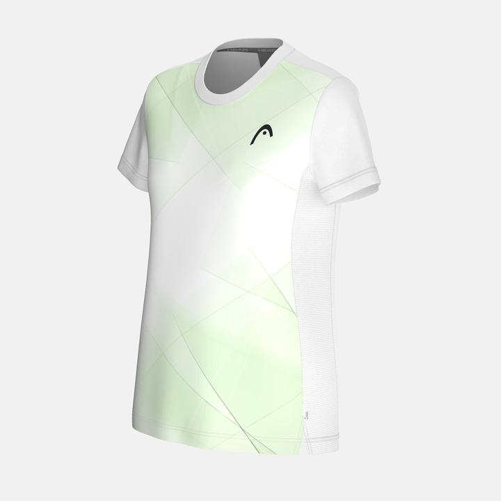 Actual product image Head Tie-Break T-Shirt Print Vision/Celery Green Girl (128)