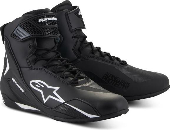 Alpinestars FASTER-4 Wanderschuhe, Weiss/Schwarz (47)