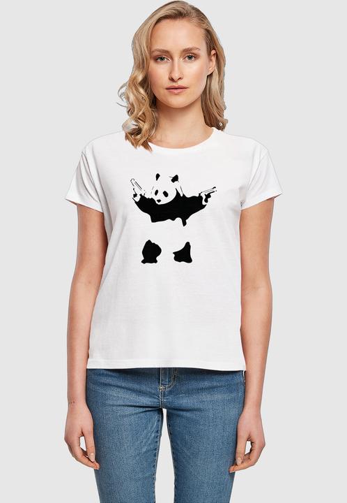 Produktbild Merchcode Ladies Brandalised - Panda Guns Box Tee - 189309 (XL)