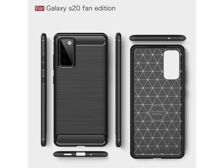 Immagine prodotto Screenguard Samsung Galaxy S20 FE Cover Carbon Brushed Soft TPU (Samsung Galaxy S20 FE)