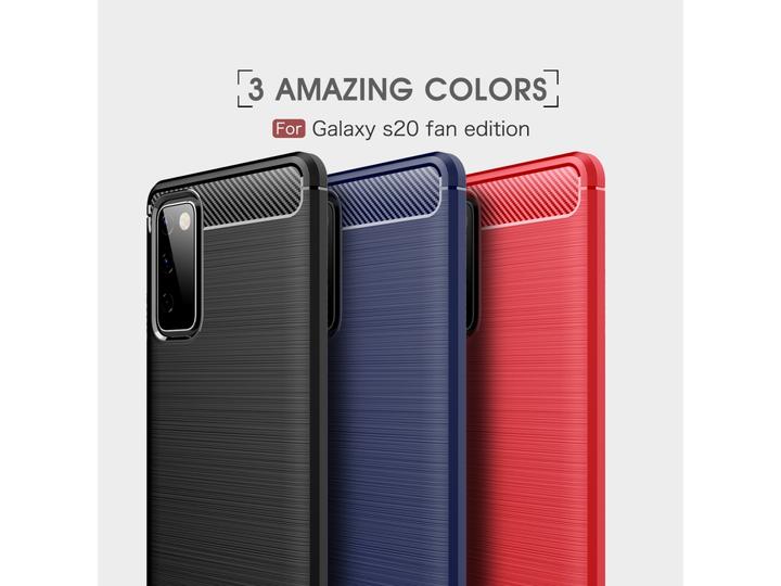 Immagine prodotto Screenguard Samsung Galaxy S20 FE Cover Carbon Brushed Soft TPU (Samsung Galaxy S20 FE)