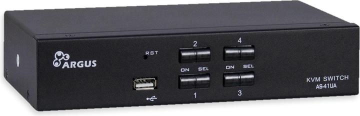 Produktbild Intertech 4-Port KVM-Switch, VGA USB