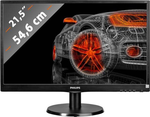 Actual product image Philips 223V5LHSB2/00 (1920 x 1080 pixels, 21.50")