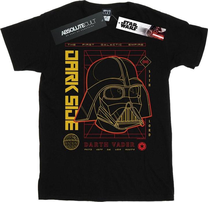 Produktbild Star Wars Darth Vader Dark Grid TShirt Jungen (140, 146)