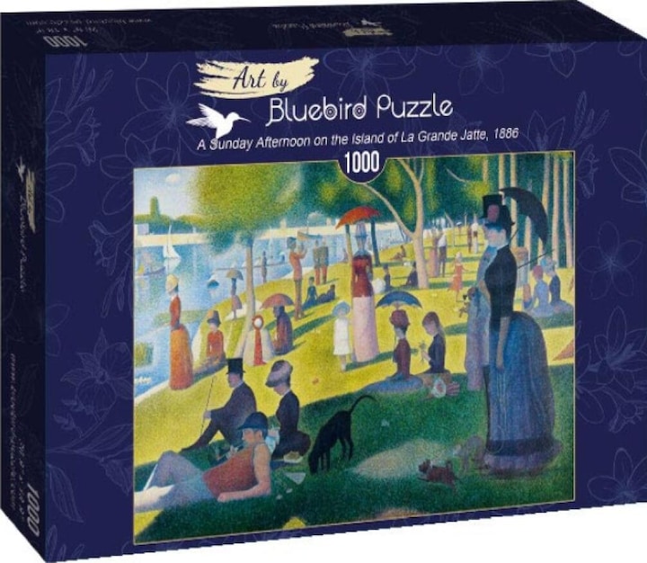 Produktbild Bluebird 60086 Puzzle 1000 pcs. Museum Series Georges Seurat - A Sunday Afternoon on the Island of L (1000 Teile)