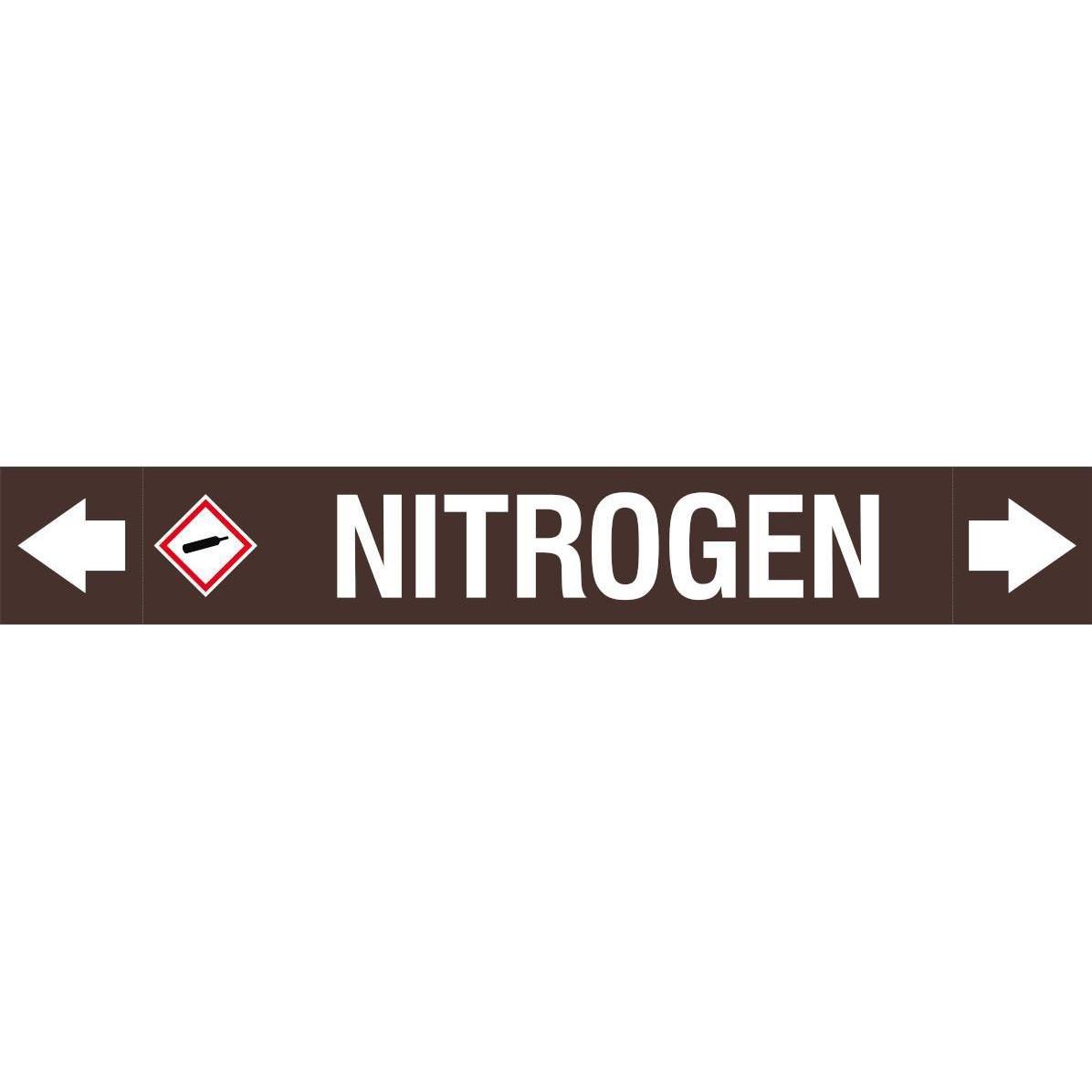 Brady ASME - Rohrmarkierer - Nitrogen (ASMEPM-100X690MM-NITROGEN)