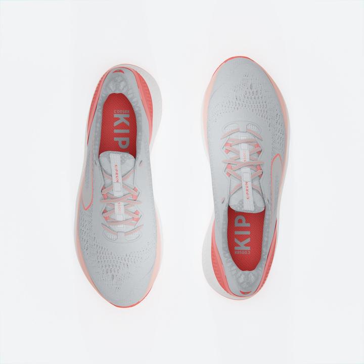 Image du produit Kiprun Chaussures de running femme - KS500 2 gris/corail (41)