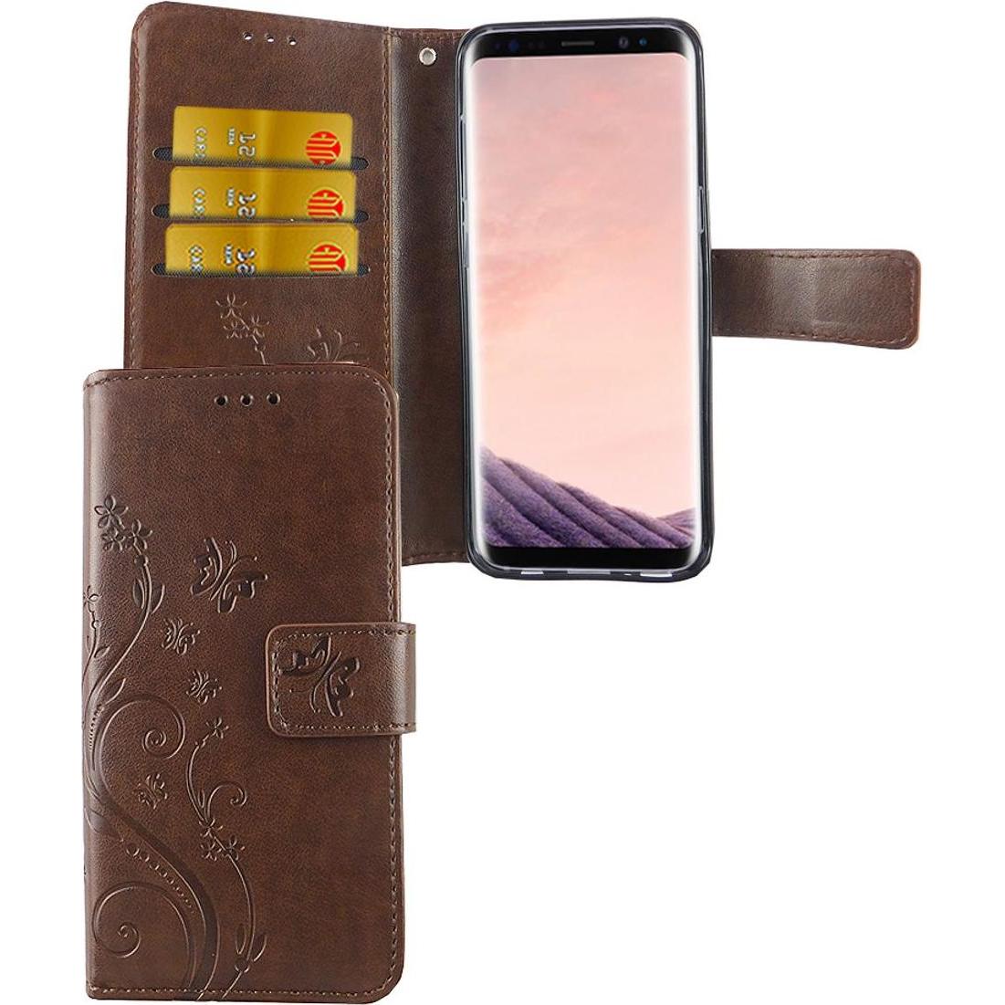 Thumbnail - König Design Hülle Handy Schutz für Samsung Galaxy S8 Case Cover Tasche Wallet Etui Bumper (Samsung Galaxy S8+), Smartph...