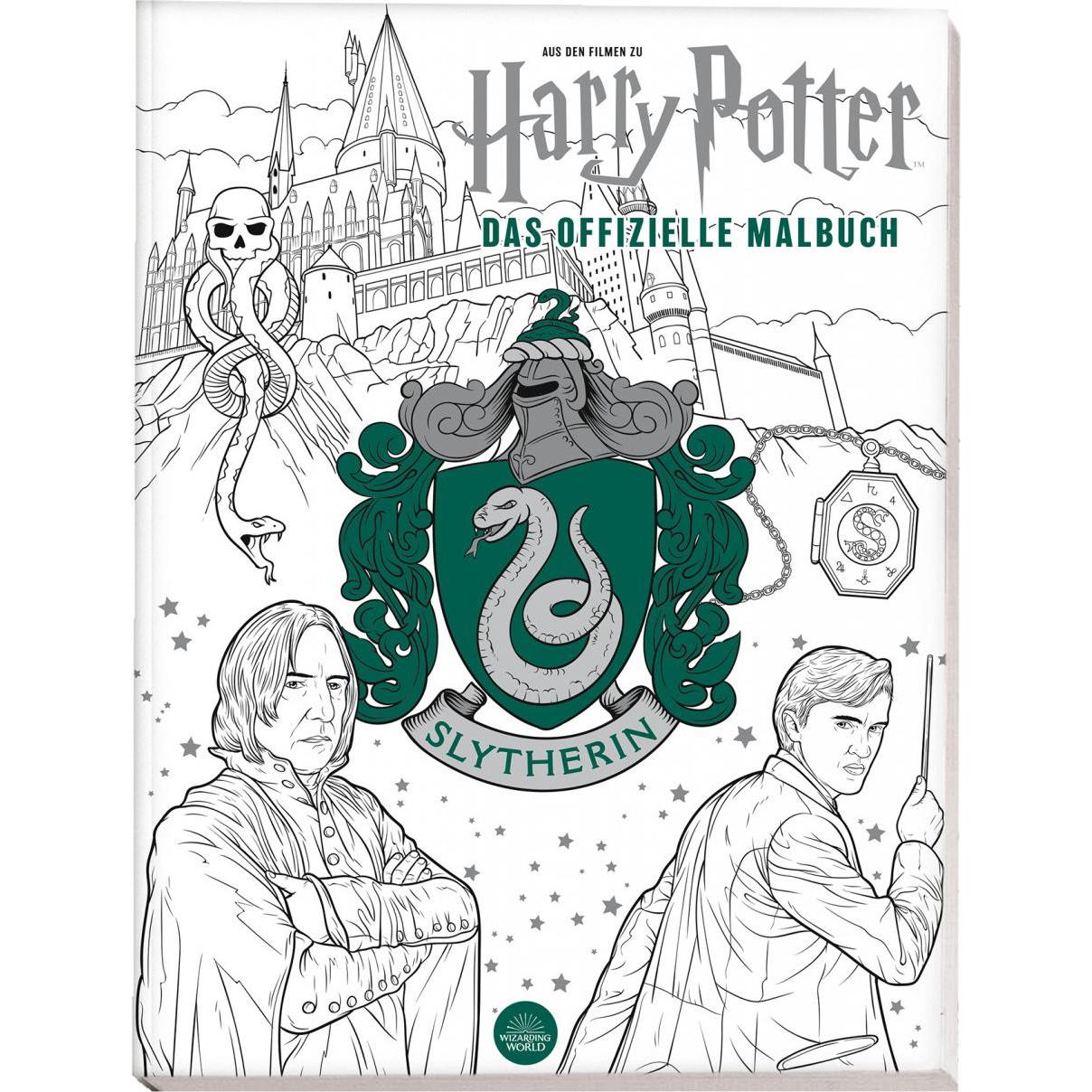 Panini Aus den Filmen zu Harry Potter: Das offizielle Malbuch: Slytherin
