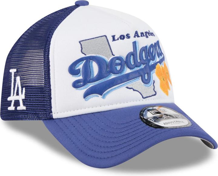 Image du produit New Era A-Frame Trucker Cap State Flower Los Angeles Dodgers