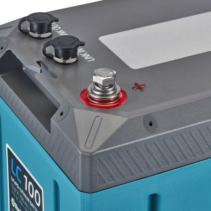 Actual product image Ective LC 100 Marine LT IP67 LiFePO4 Lithium supply battery (12 V, 100 Ah)