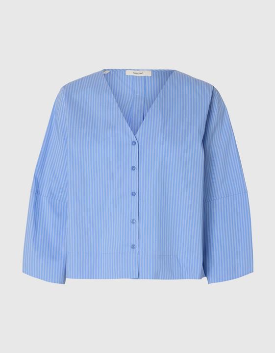 Immagine prodotto Selected Baumwollmix Bluse mit 3/4 Ärmeln (36)