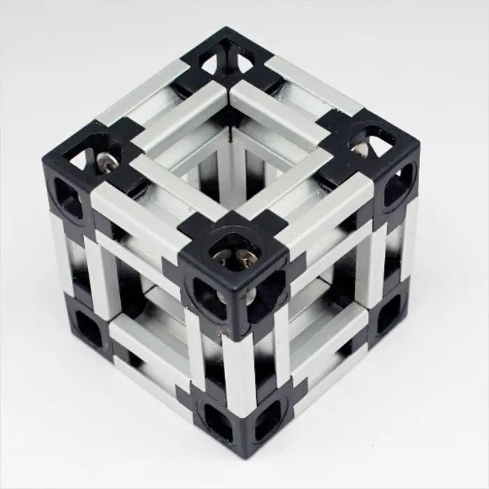 Actual product image M5Stack 10 pieces 3-sided corner connectors for 1515 aluminium profile