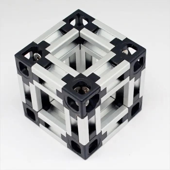 Immagine prodotto M5Stack 10 pezzi connettori angolari a 3 lati per profilo in alluminio 1515