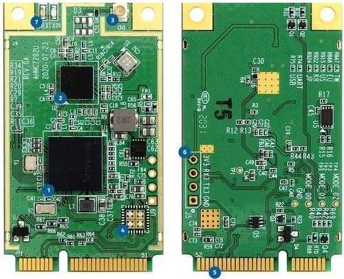 Produktbild Alfa Network AHMC7292S WiFi HaLow™ mini PCIe Modul