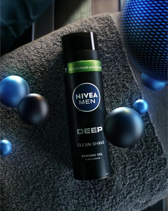 Immagine prodotto NIVEA MEN Pulizia profonda degli uomini (200 ml, Gel da barba)