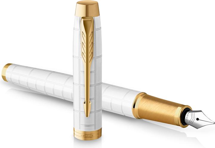 Produktbild Parker Füller IM Premium Pearl G.C. F (Gold, White, 1 x)