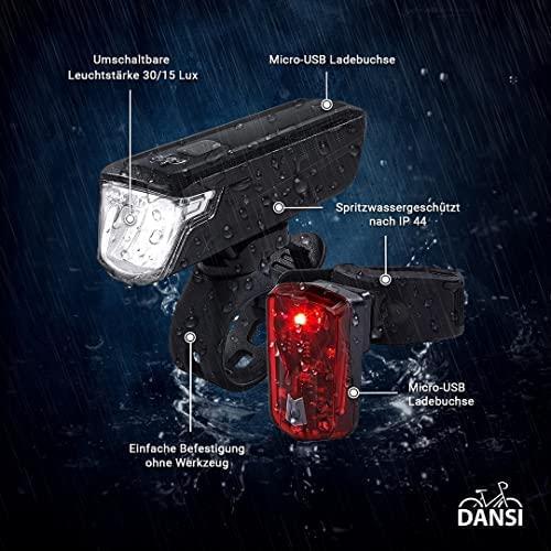 Produktbild Dansi Velolicht Set (90 lm, 35 lm)