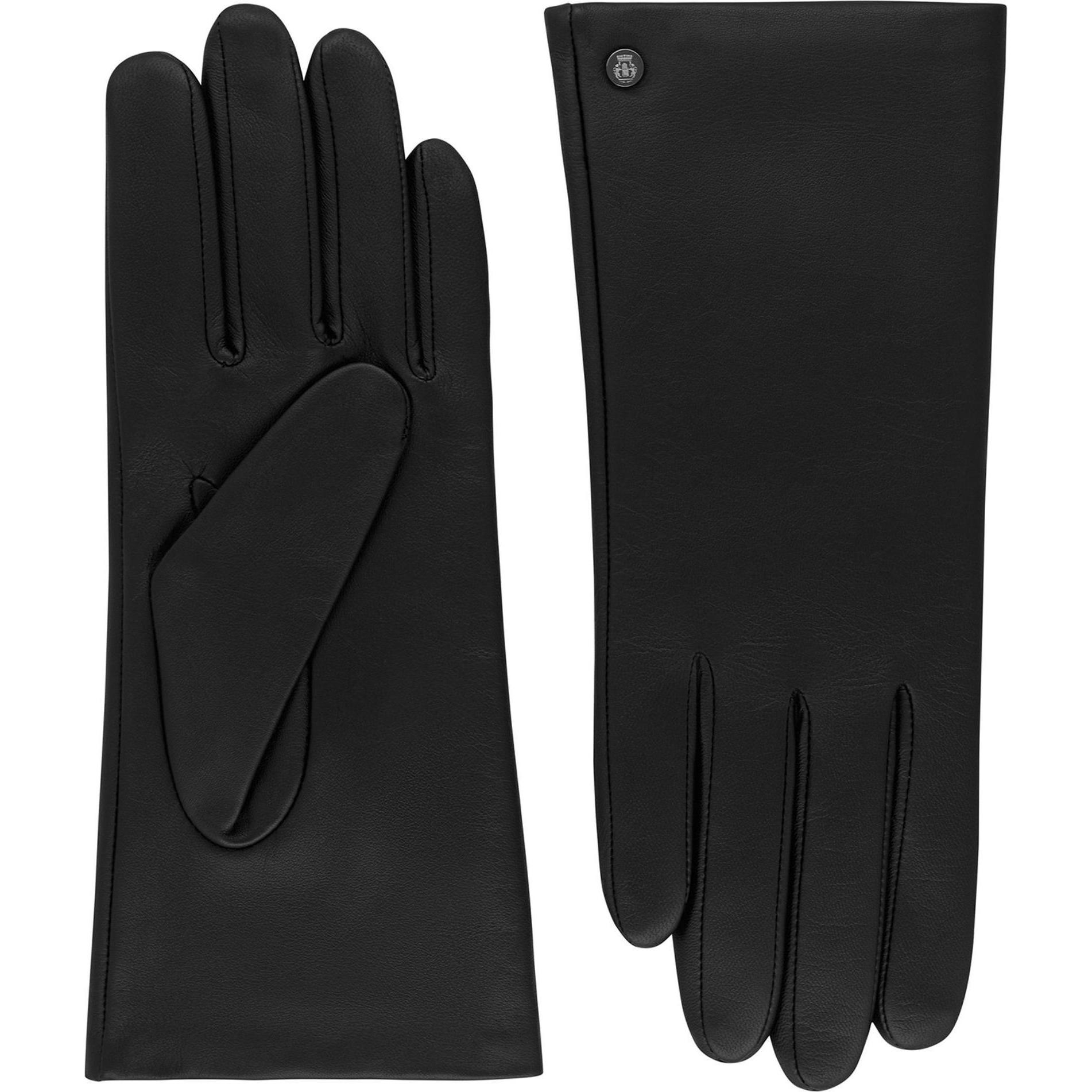 Roeckl, Damen, Handschuhe, Frankfurt Handschuhe Leder, Schwarz, (8)