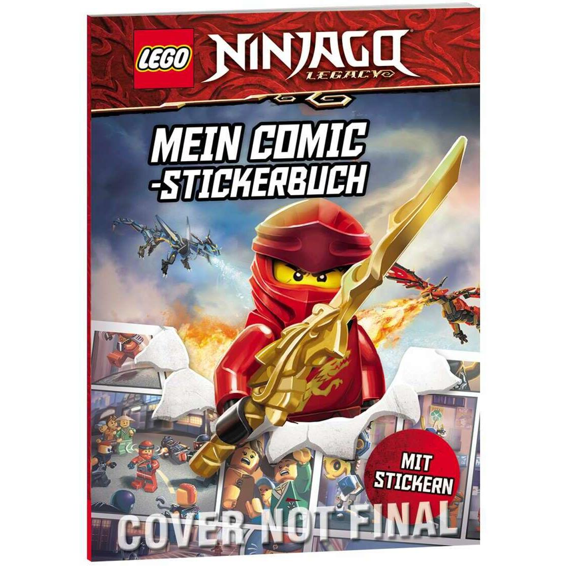 LEGO NINJAGO – Mein Comic-Stickerbuch, Kinderbücher