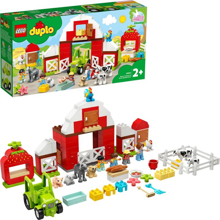 Actual product image LEGO Barn, tractor and animal care (10952)