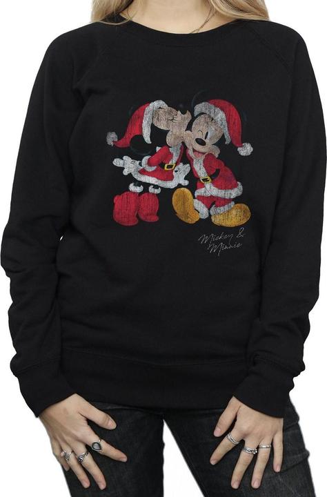 Image du produit Disney - Sweat MICKEY AND MINNIE CHRISTMAS KISS - Femme (XL)