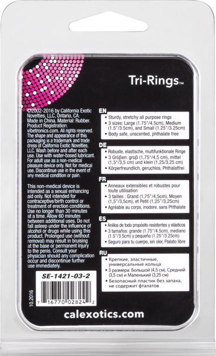 Immagine prodotto CalExotics Tri-Rings (5 cm)