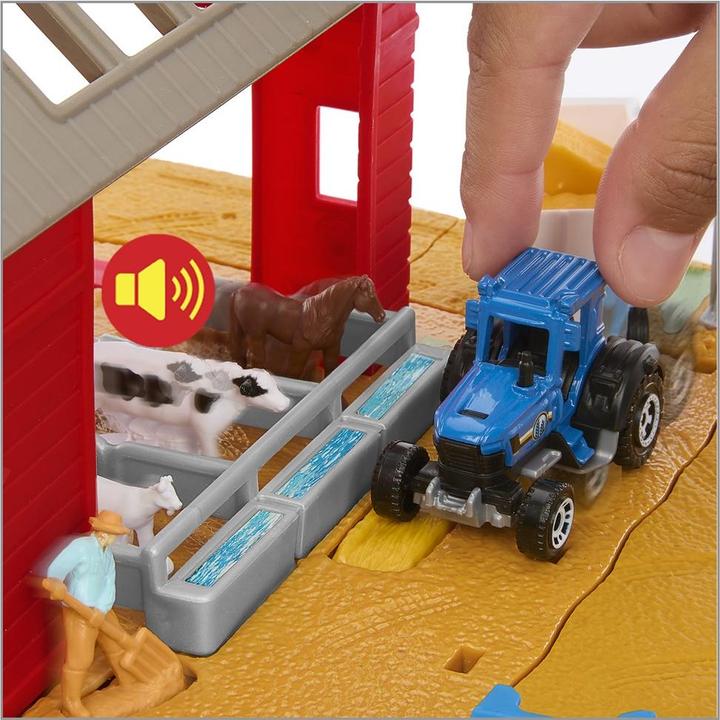 Actual product image Matchbox Action Drivers Farm Harvest Playset