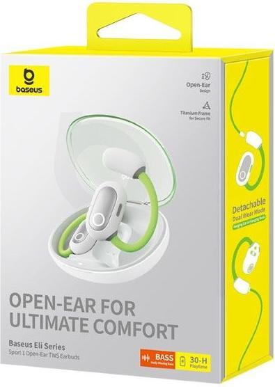 Actual product image Baseus Eli Sport 1 (No noise cancellation, 7.50 h, Wireless)