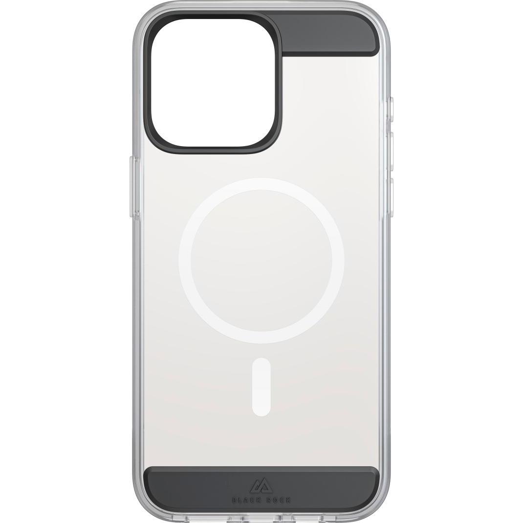 Black Rock Mag Air Protection (Apple iPhone 15 Pro Max), Smartphone Hülle, Schwarz