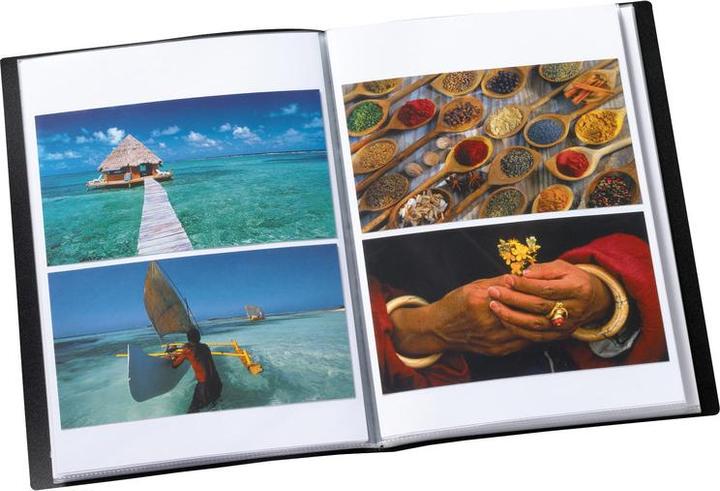 Immagine prodotto Kolma Selezione libro riciclato A4 con 20 tasche nero (A4, 40 x)