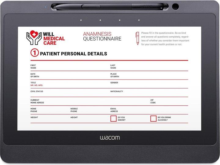 Image du produit Wacom DTU1141B, 25,6 cm (10.1"), Noir, 283 mm, 15,7 mm, 210 mm (10.10", 2540 lpi)