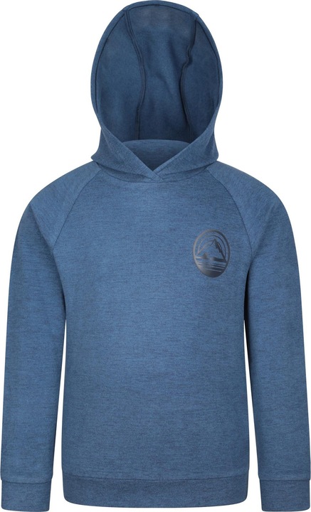 Actual product image Mountain Warehouse Childrens/Kids Strath Melange Supersoft Hoodie (116)