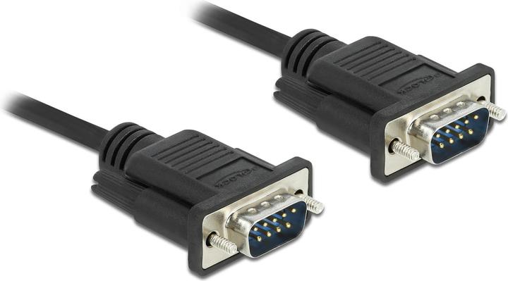 Image du produit Delock Câble de connexion RS-232 DB9, m-m 3 m (3 m, Câbles industriels)