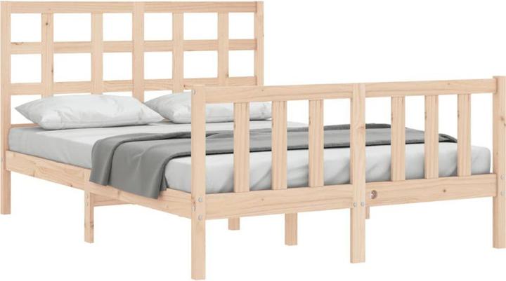Actual product image vidaXL Bettrahmen (135 x 190 cm)