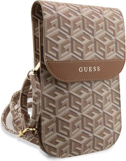 Immagine prodotto Guess Borsa telefonica G Cube in PU - marrone