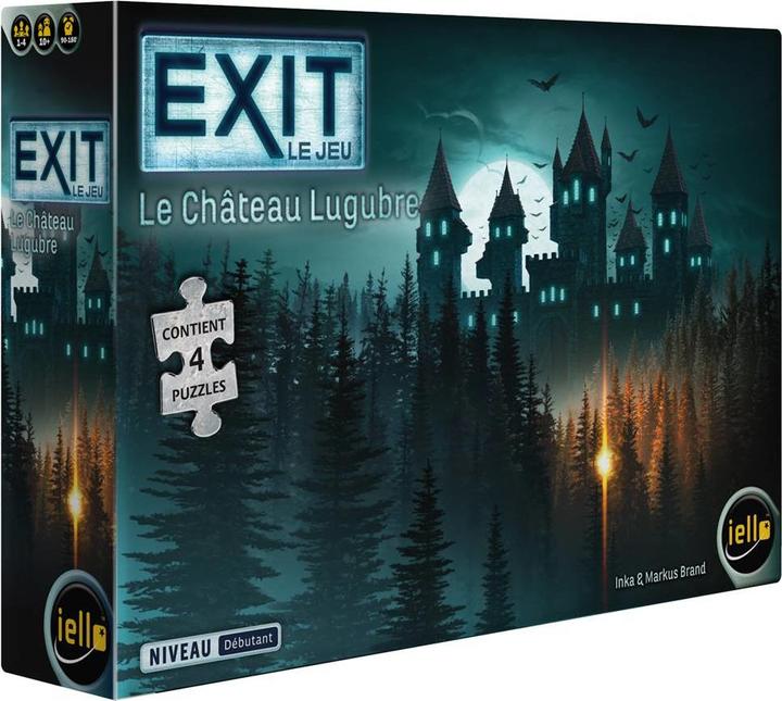 Image du produit Iello Exit Puzzle : Le Château Lugubre (88 pièces)