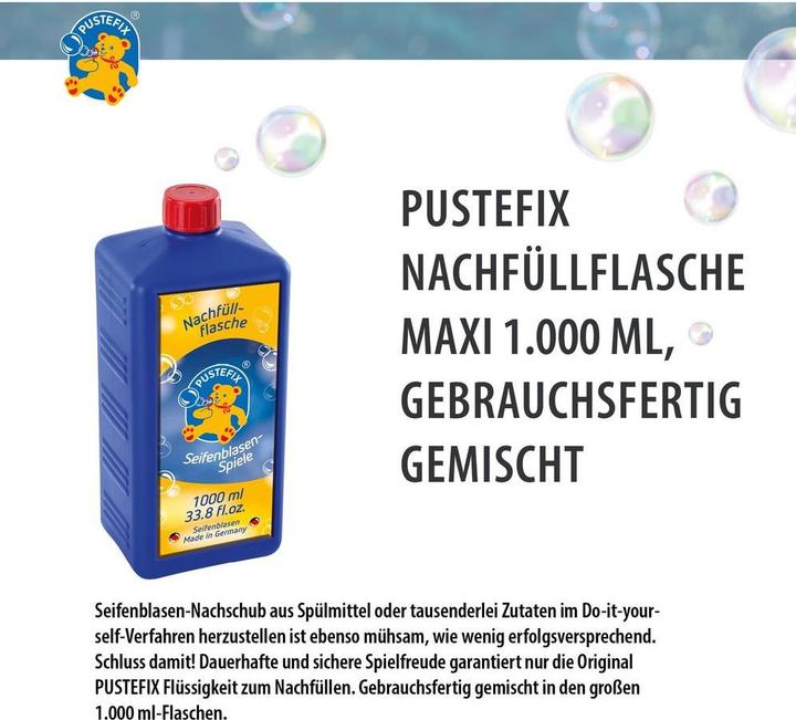 Immagine prodotto Pustefix Bottiglia di ricarica