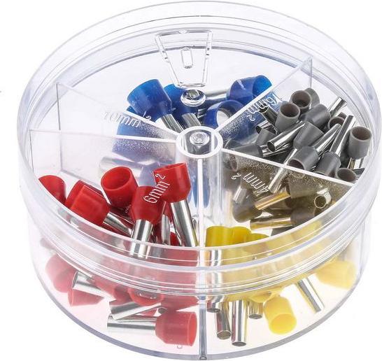 Actual product image RS PRO 90 Piece Bootlace Ferrule Crimp terminal Ki
