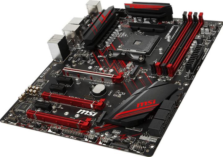 Actual product image MSI X470 Gaming Plus (AM4, AMD X470, ATX)