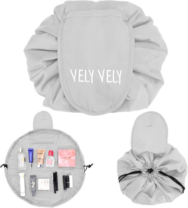 Immagine prodotto Intirilife Borsa per cosmetici in GRIGIO LUMINOSO